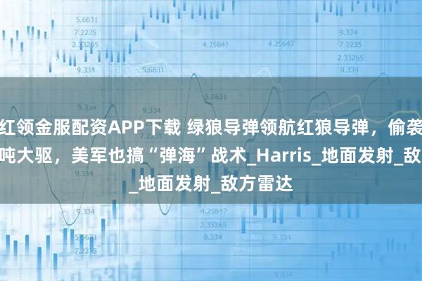 红领金服配资APP下载 绿狼导弹领航红狼导弹，偷袭055万吨大驱，美军也搞“弹海”战术_Harris_地面发射_敌方雷达