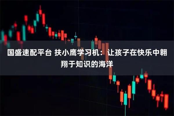 国盛速配平台 扶小鹰学习机：让孩子在快乐中翱翔于知识的海洋