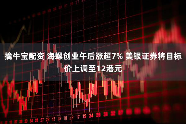 擒牛宝配资 海螺创业午后涨超7% 美银证券将目标价上调至12港元